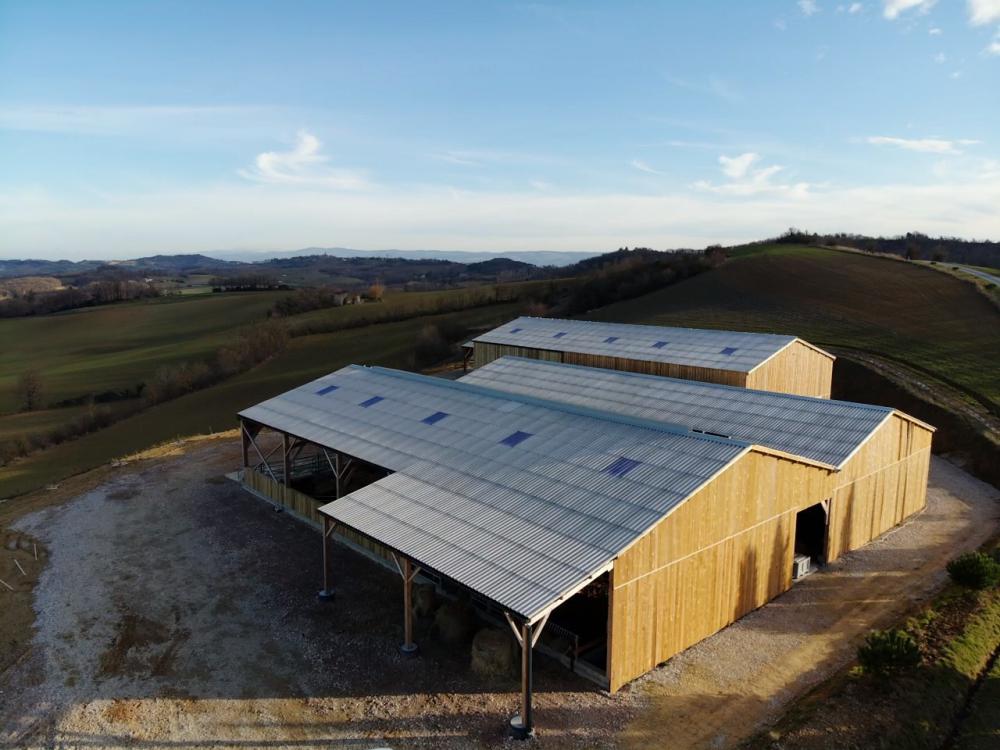 Bâtiment agricole à Puylaurens